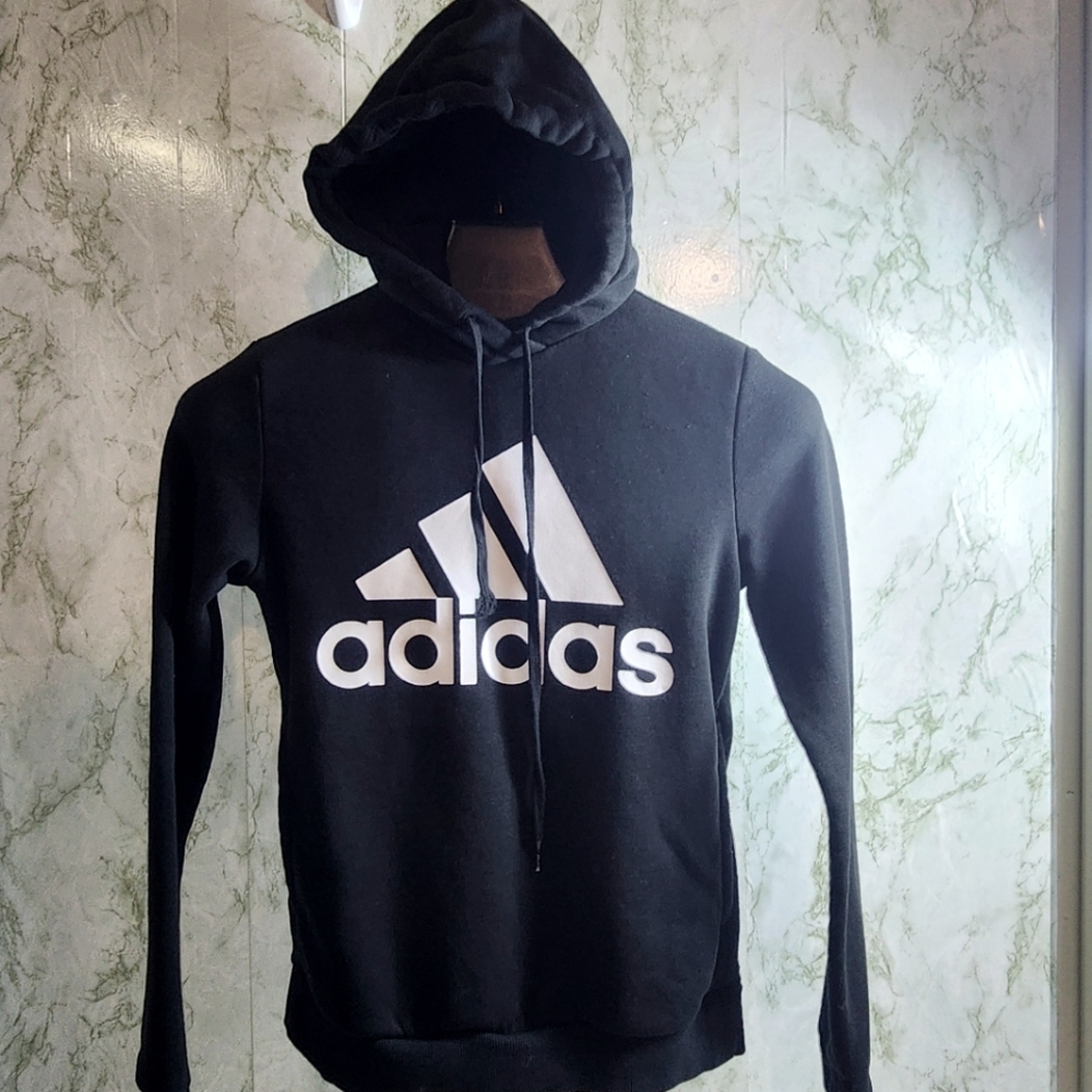 Adidas Black Sweatshirt Hoodie